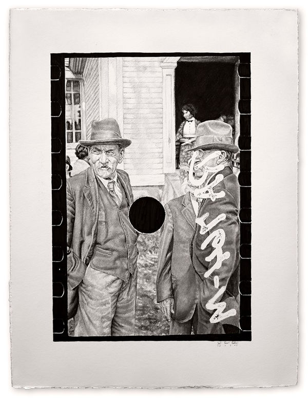 Joel Daniel Phillips, Killed Negative #22 / After Carl Mydans, 2020