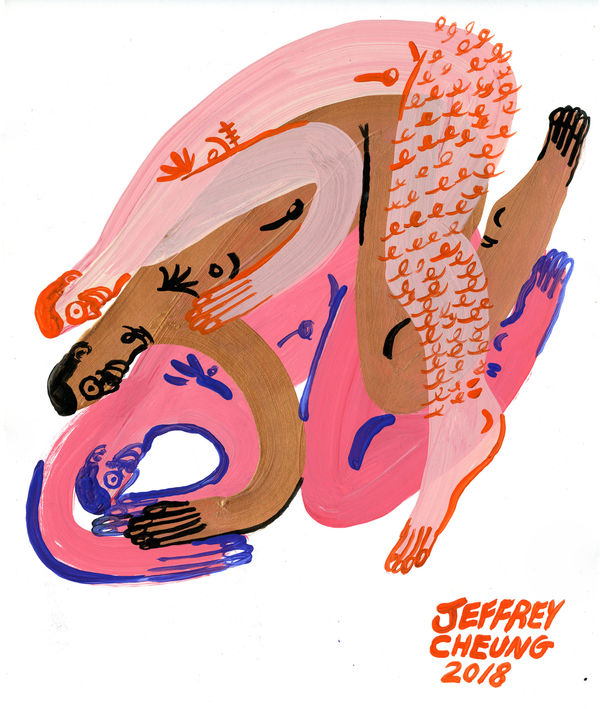 Jeffrey Cheung, Orange, 2018