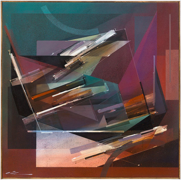 Augustine Kofie abstract painting