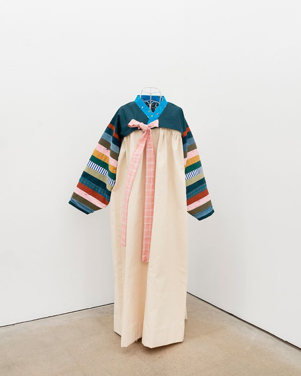 Seonna Hong - multicolor patchwork Hanbok