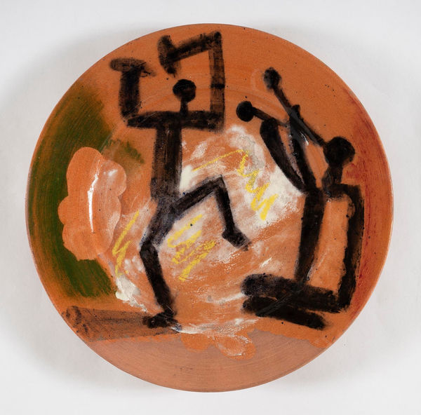 PABLO PICASSO, Musicien et Danseur, 1957