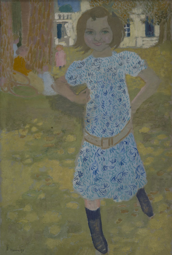 MAURICE DENIS, Portrait de Mlle Fontaine à Mercin, 1898
