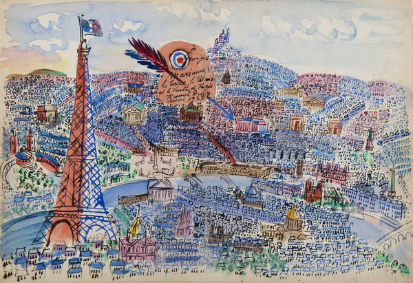 RAOUL DUFY, Paris, Livre d'or de Marianne, 1927