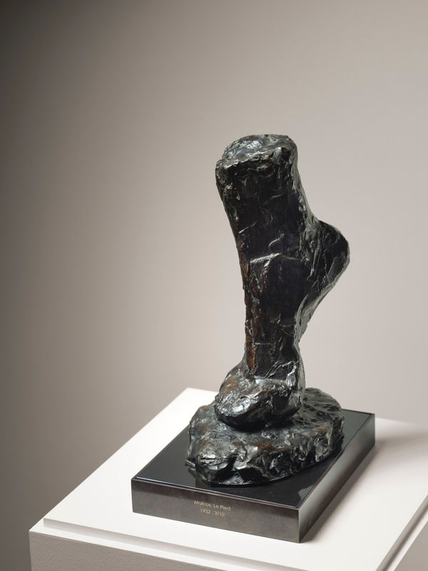 Sculpture by Henri Matisse "Le Pied", 1952