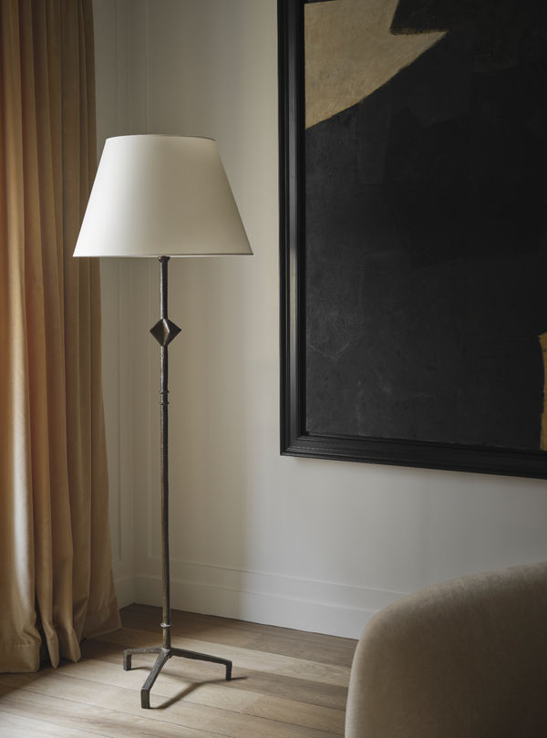 ALBERTO GIACOMETTI: Lampadaire Etoile, circa 1936, Bronze