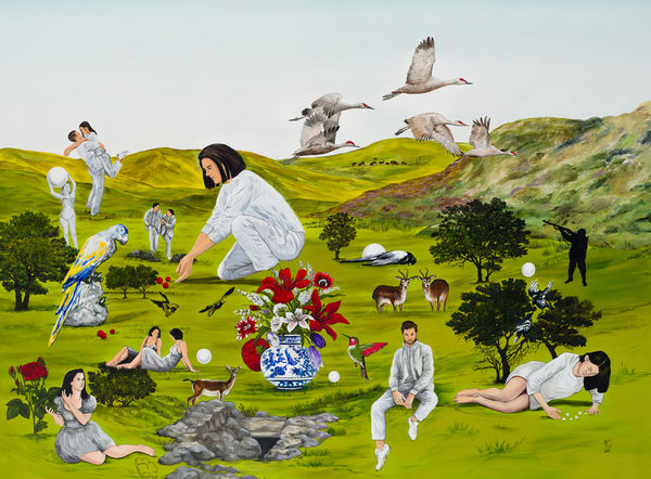 Mahsa Tehrani, Seeking possibilities to avoid fate, 2023