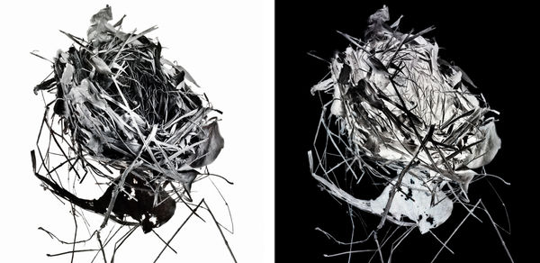 Blaise Adilon Impermanence #1 - N°2, 2017 diptyque série limitée à 6 ex + 2 épreuves d’artiste Impression jet d’encre sur papier photographique baryté collage sur dibon 2 mm 1/6 2x50x50 cm