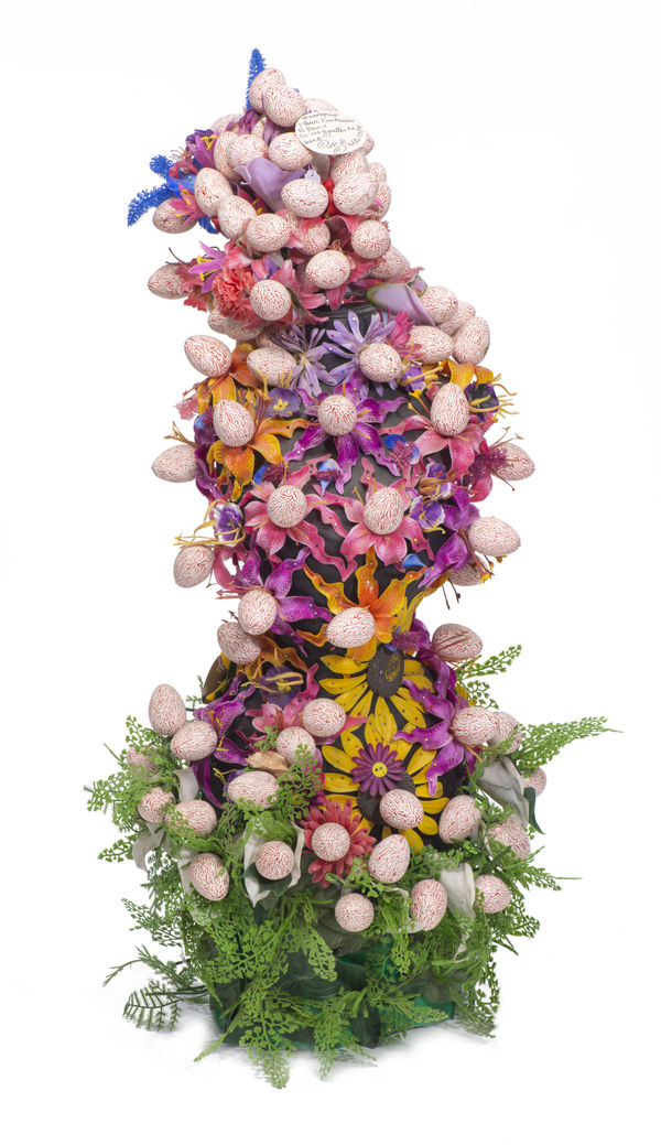 Mannequin Fleurs funéraires 12 X 50 000 gouttes de sang