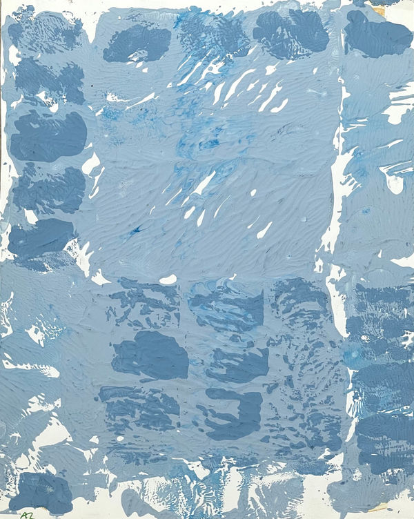 Empreinte bleue, (ou Pas d'éléphant)