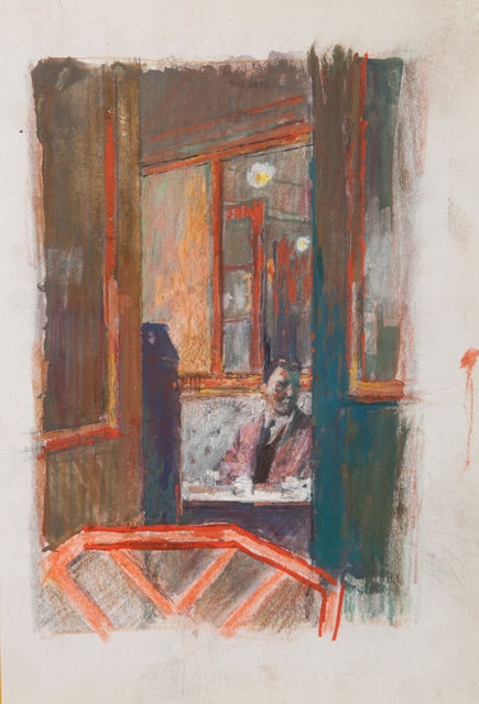 Derek Stafford, The Worlds End, c.1970