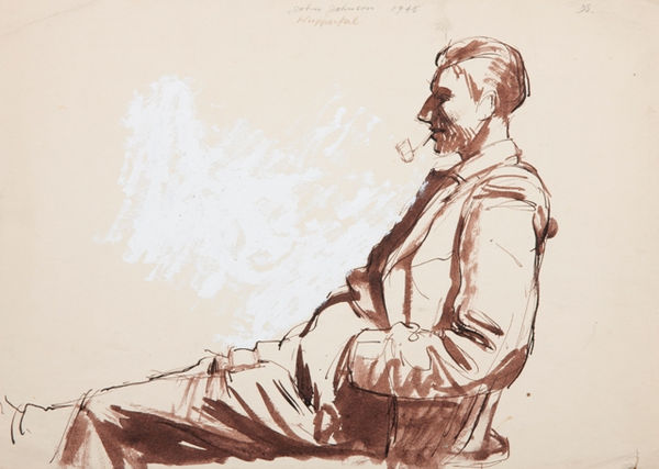 Derek Stafford, John Johnson 1945 Wuppertal, 1945