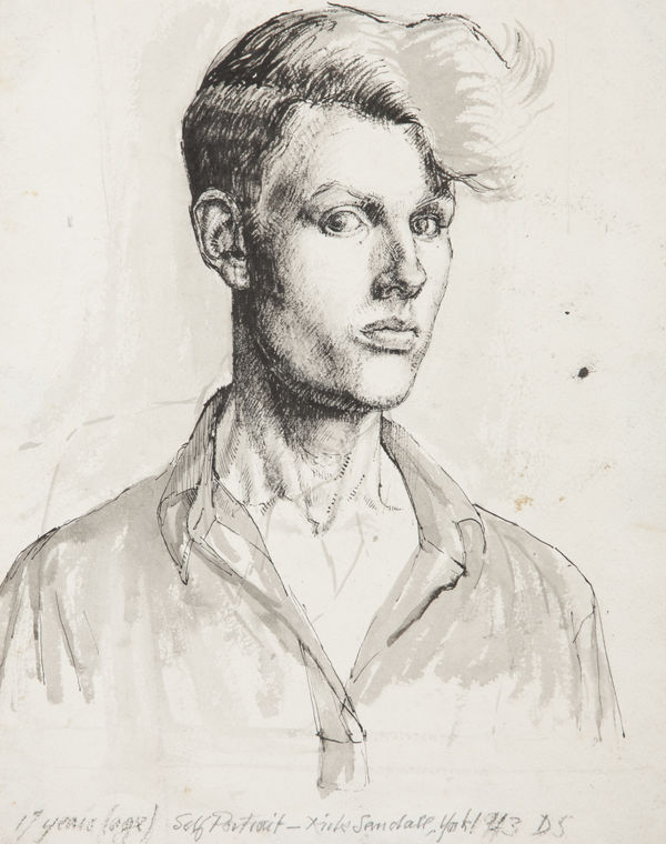 Derek Stafford, Self Portrait, 1943