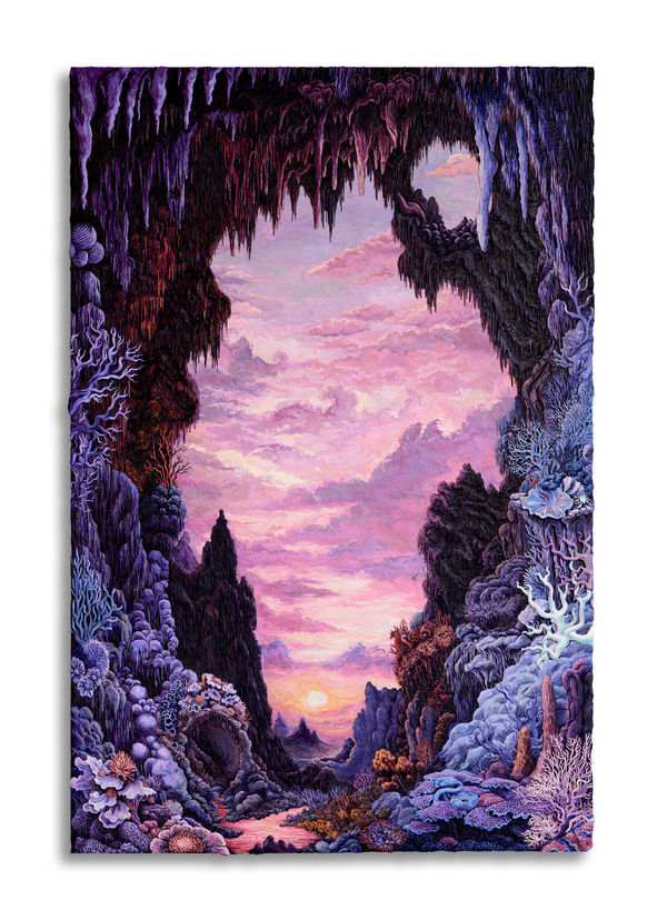 Henry Hudson, Purple Grotto , 2025