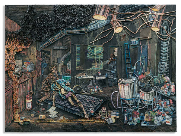 Henry Hudson, Plate 7, The Crack Den, 2014