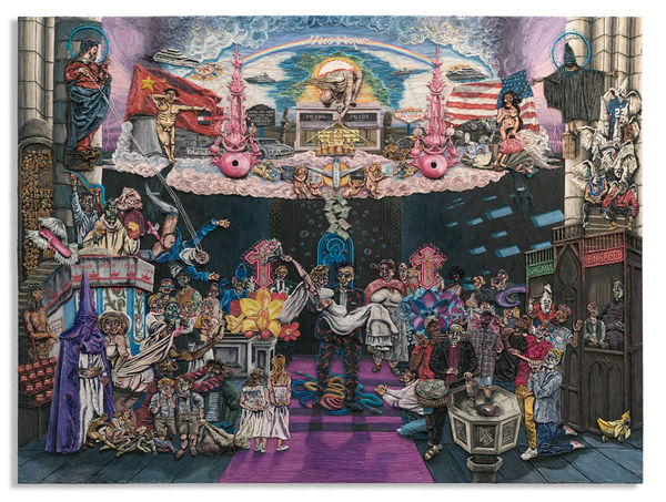 Henry Hudson, Plate 5, The Marriage, 2014