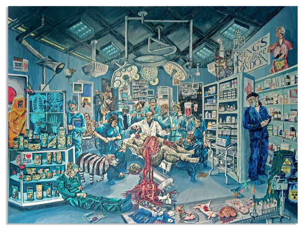 Henry Hudson, Plate 2, The Autopsy at King's College, 2014