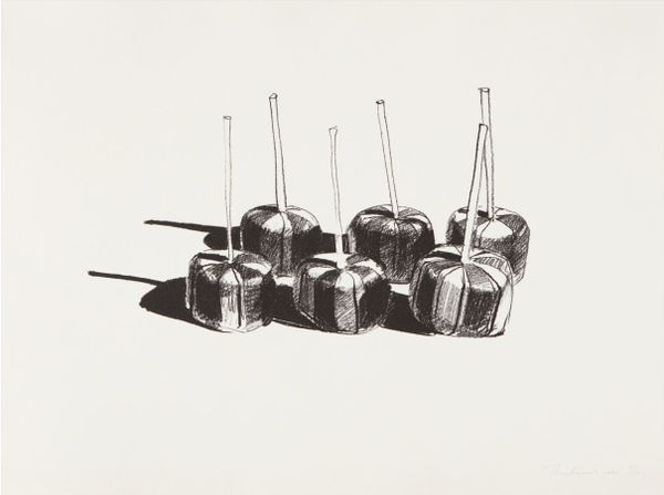 Wayne Thiebaud, Suckers State I, 1968