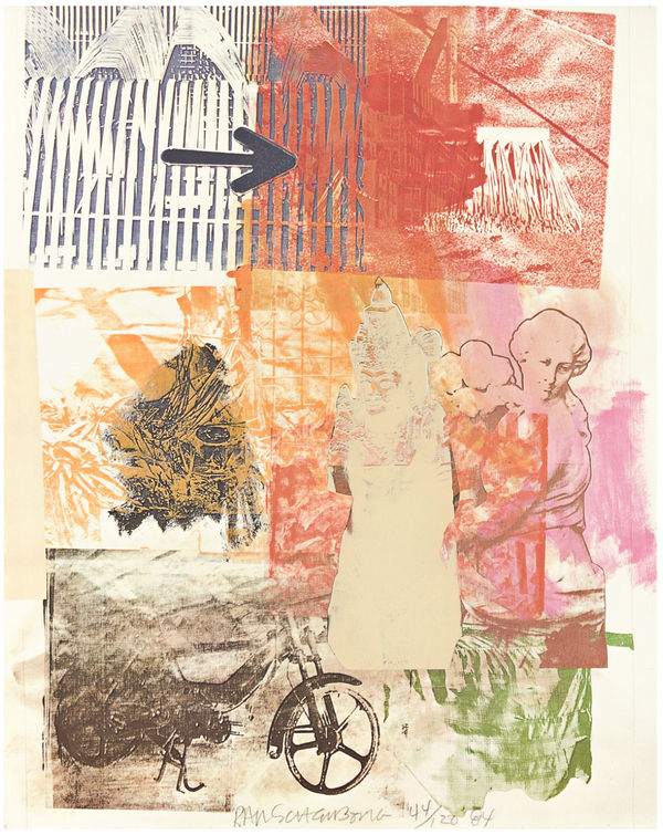 Robert Rauschenberg, Untitled (Arrow), 1984