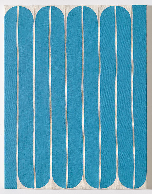 Hyun Jung Ahn, Structure Study, Sokcho blue, 2023