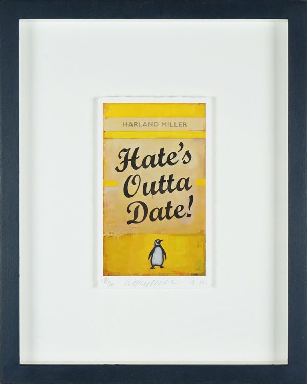 Harland Miller, Hate's Outta Date!, 2017