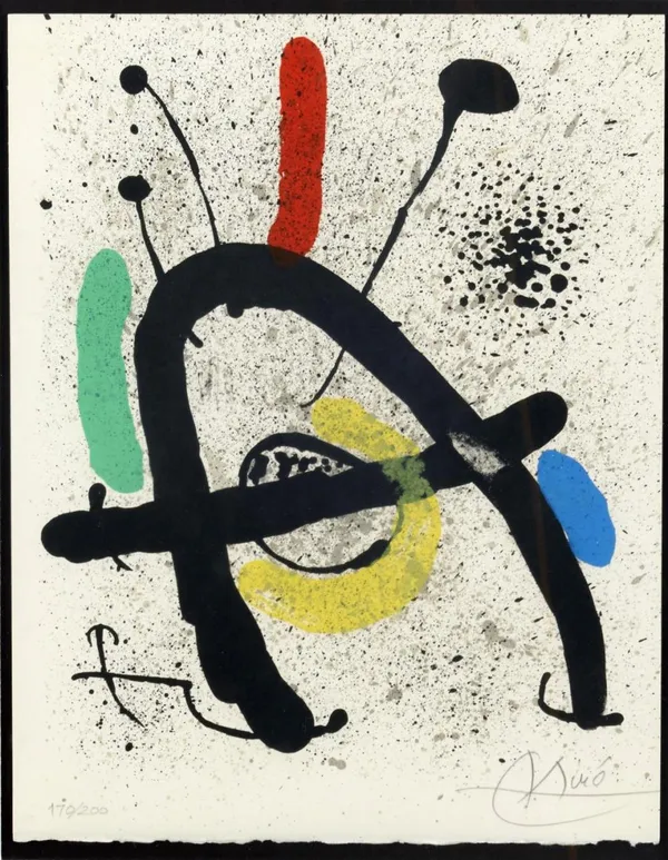 Joan Miro, Cahier d'ombres (Book of Shadows), 1971