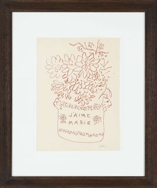 Henri Matisse, J'aime Marie, 1948