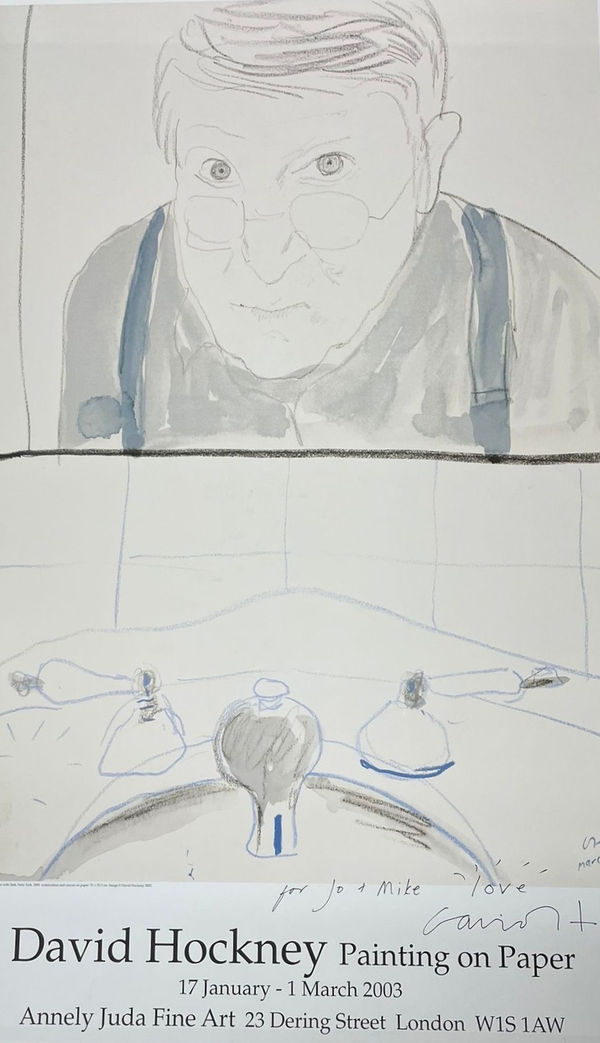 David Hockney, David Hockney: Painting on Paper, 2003