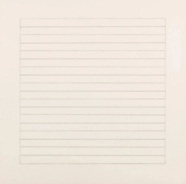 Agnes Martin, Untitled I from Paintings and Drawings 1974-1990, 1991