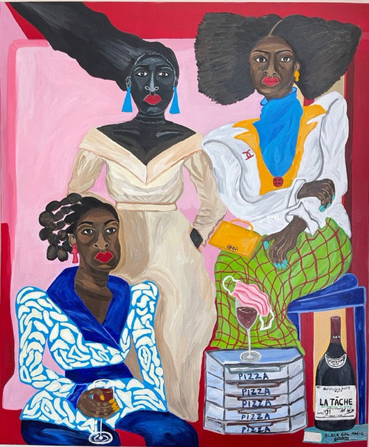 Sophia Oshodin, Three Graces, 2021