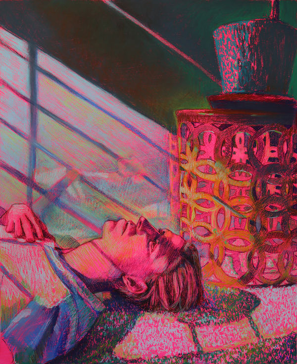 Pink Self-Portrait #3