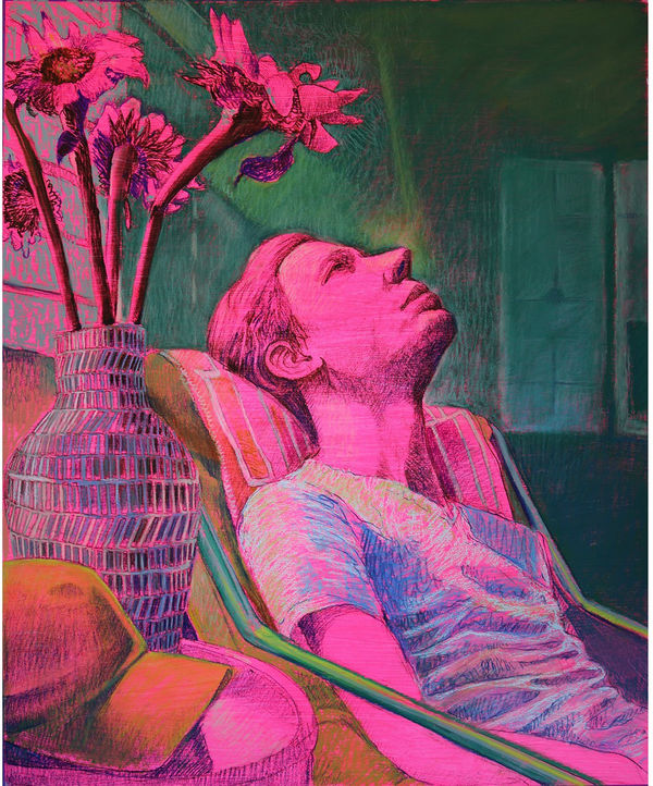 Pink Self-Portrait #2