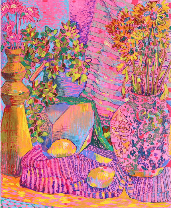 Pink Vase #4