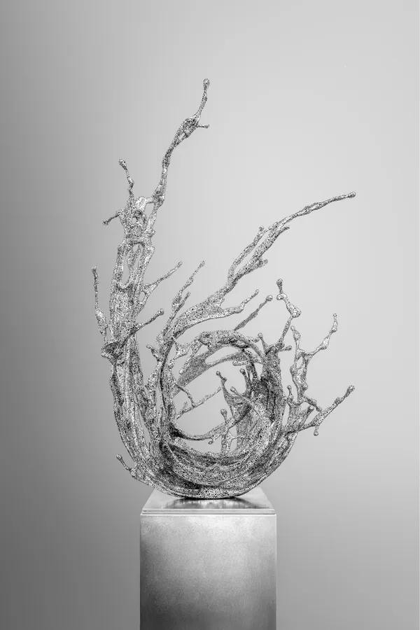 Zheng Lu, Water in Dripping-Heartflower - 淋漓, 2022