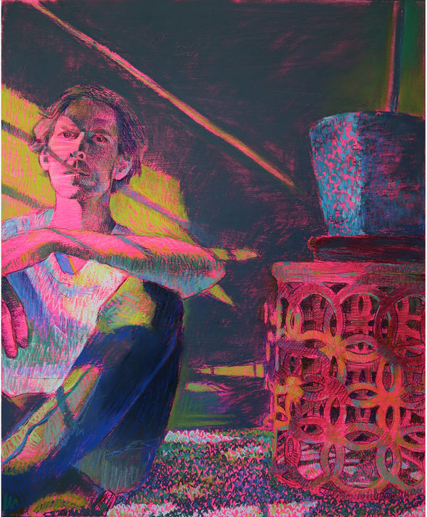 Pink Self-Portrait #1