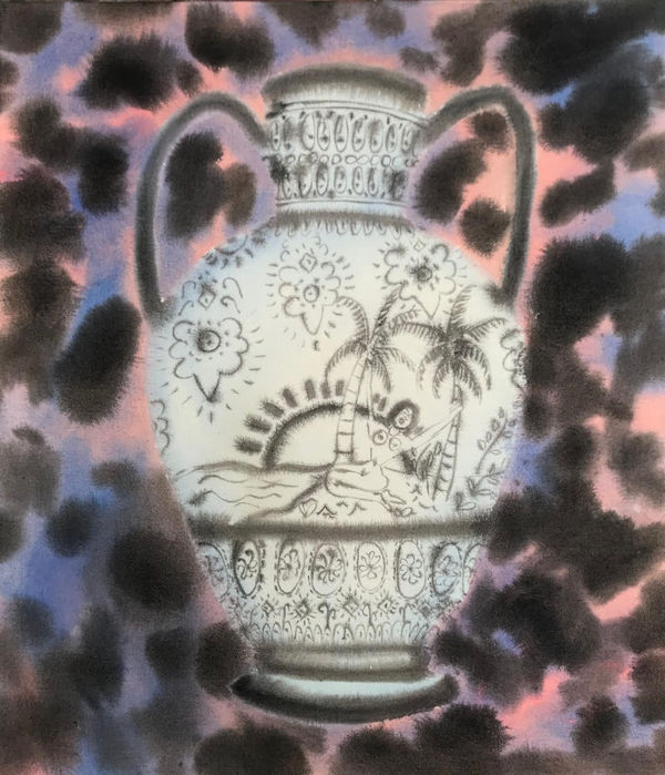PURPLE VASE