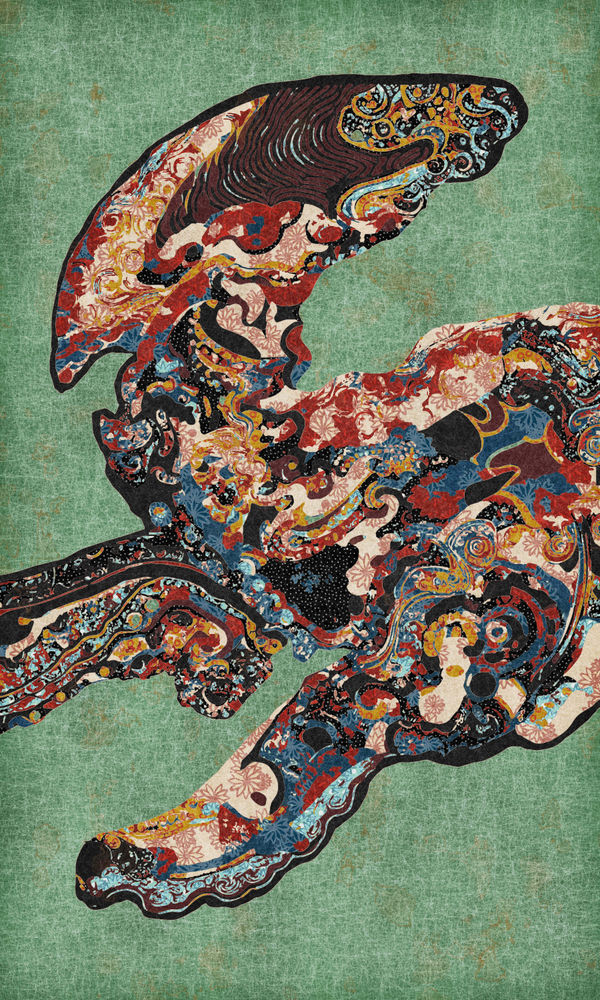 Emily Xie, Cresting Figure, 2024