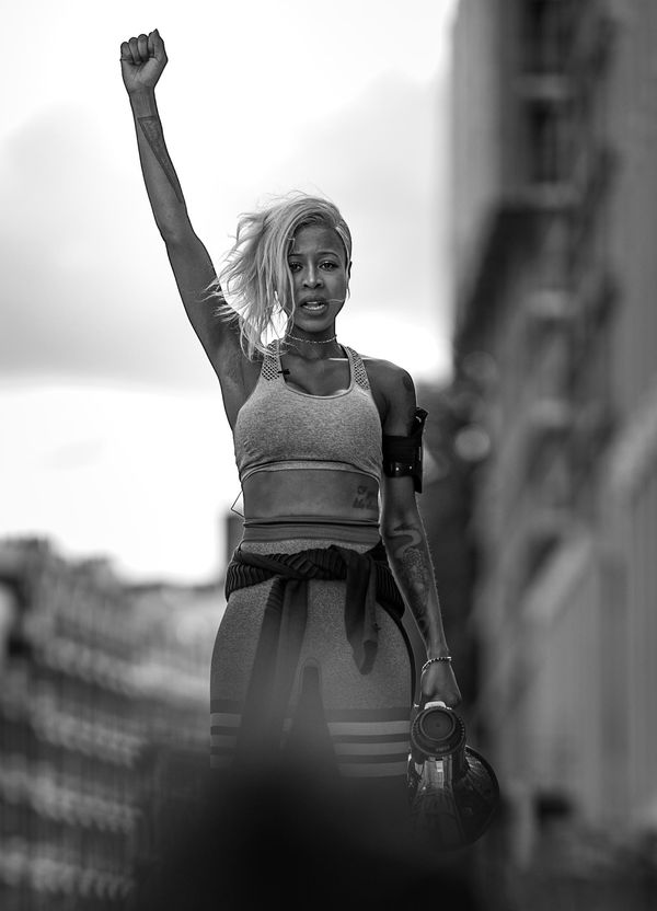 Misan Harriman, Power - near Parliament Sq, 20th of June, 2020