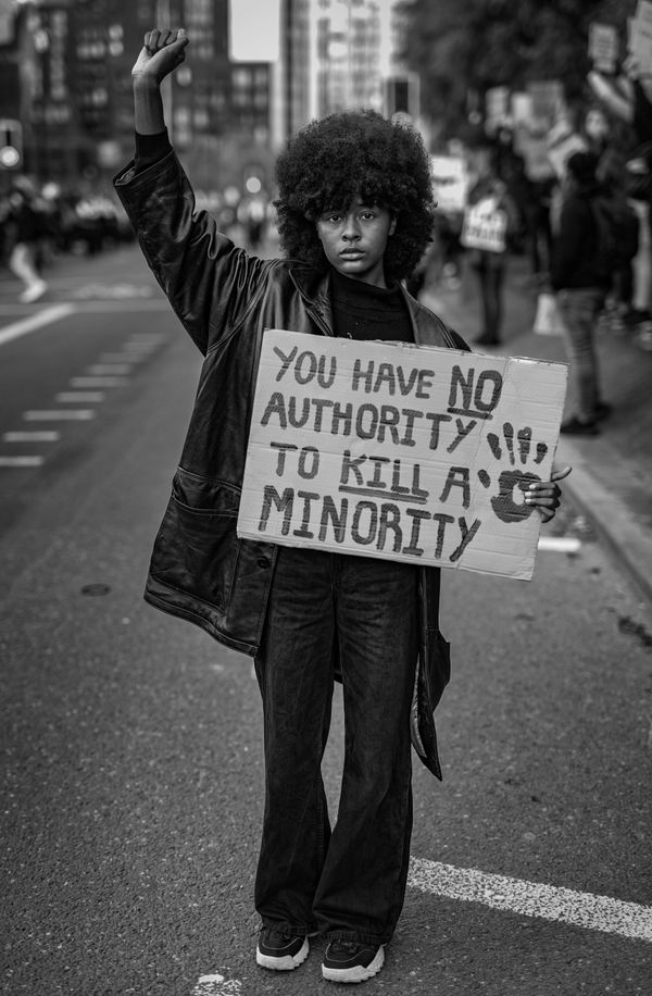 Misan Harriman, No Authority - London, 6th, June 2020