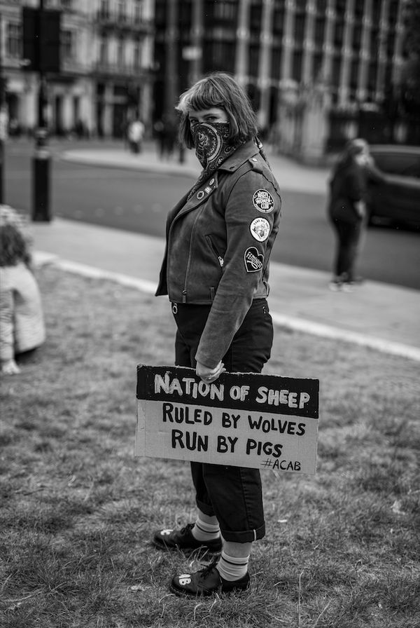 Misan Harriman, A Nation of Sheep - London, 6th June, 2020