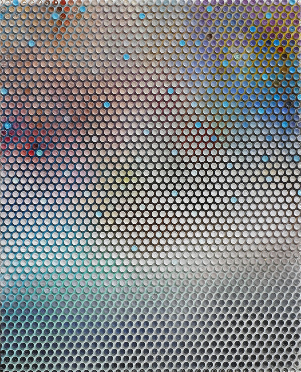 Emil Lukas Shih-Lin, Ko #2393, 2026 acrylic on canvas over wood panel 15 x 12 x 1 3/4 in 38.1 x 30.5 x 4.4 cm