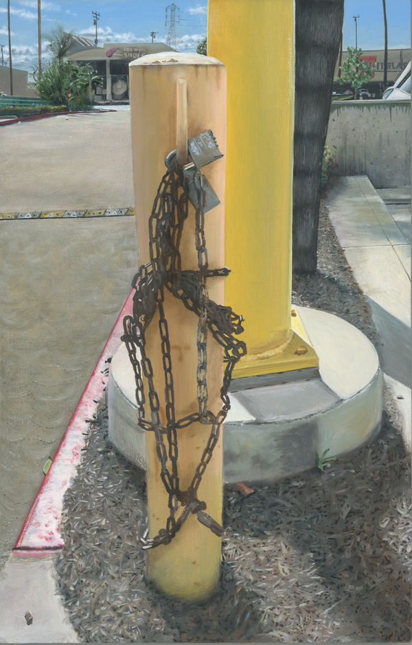 Tim Hawkinson, Flagellation Post, 2022