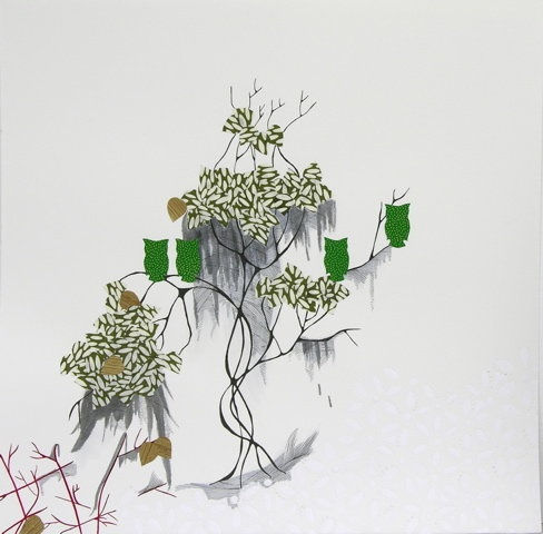 Crystal Liu, "On a Day So Calm, 'as it got dark, the water stopped' ", 2006