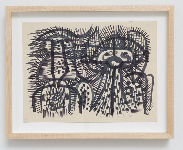 Lee Mullican Untitled, 1948 ink on paper 8 7/8 x 11 7/8 in 22.5 x 30.2 cm