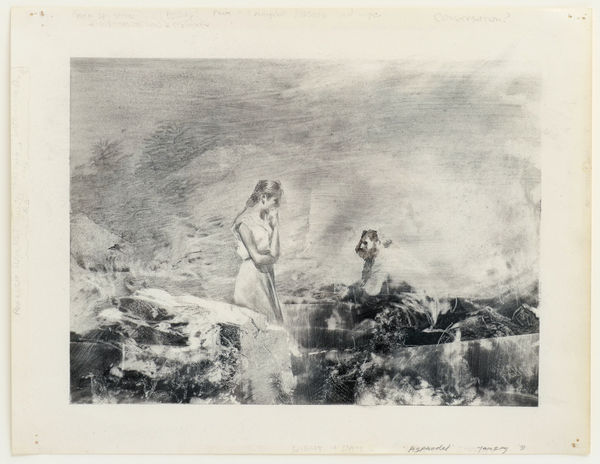 Mark Tansey Asphodel, 1991 work on paper 8 3/8 x 11 in 21.3 x 27.9 cm