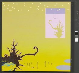 Greg Rose Dream, 2007 oil and alkyd on canvas over panel 36 x 36 inches 91.4 x 91.4 cms