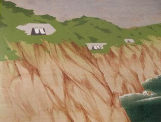 Chris Ballantyne Untitled,Battery, 2008 acrylic on panel 36 x 48 inches 91.4 x 121.9 cms