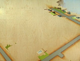 Chris Ballantyne Plateau, 2009 acrylic on panel 36 x 48 inches 91.4 x 121.9 cms