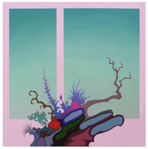 Greg Rose Iki #1, 2006 oil and alkyd on canvas over panel 36 x 36 inches 91.4 x 91.4 cms