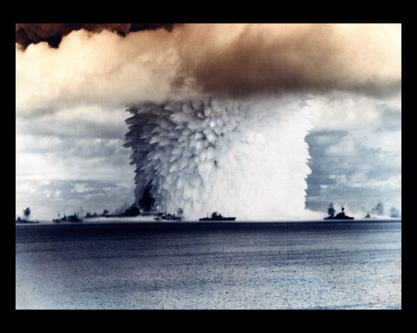 Michael Light 100 SUNS: 057 BAKER, 2003 pigment print mounted on aluminum, framed with non-reflective glass 16 x 20 inches 40.64 x 50.8 cms