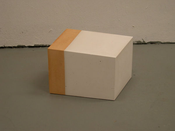 NELLEKE BELTJENS 047013, 2004 pigmented synthetic concrete 6 x 8 x 7 inches 15.24 x 20.32 x 17.78 cms